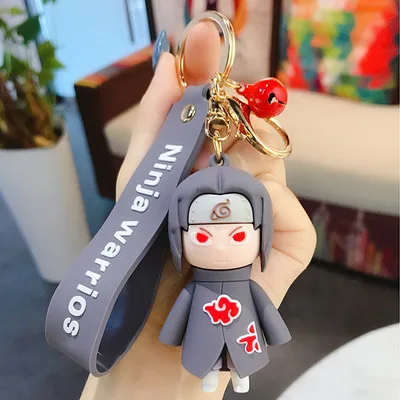 Popit Cartoon Personalized Kawaii 3d Rubber Silicone Cute Anime Keychain for Woman Girl Keychains Sets Charms