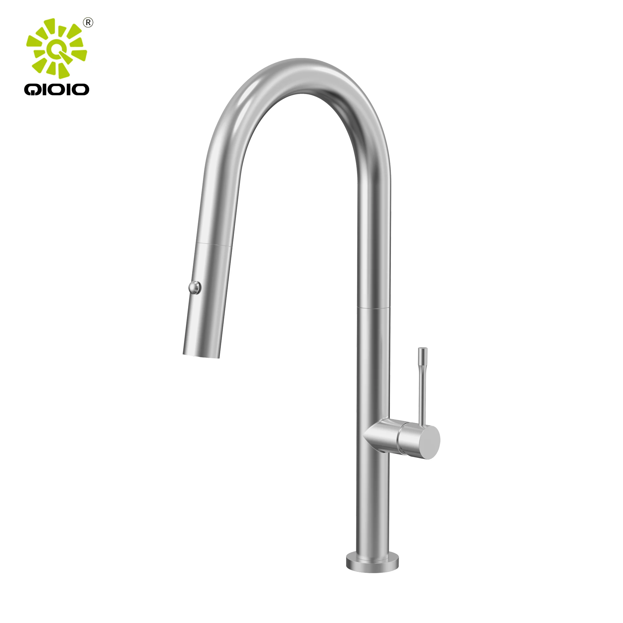 pull out kitchen faucet 304 ss watermark tap kitchen mixer inox goose neck  taps  gun metal sink  mixers