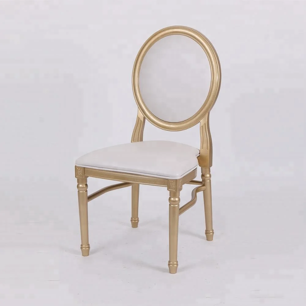 wholesale resin stacking king louis xvi dinning wedding ghost chair for sale