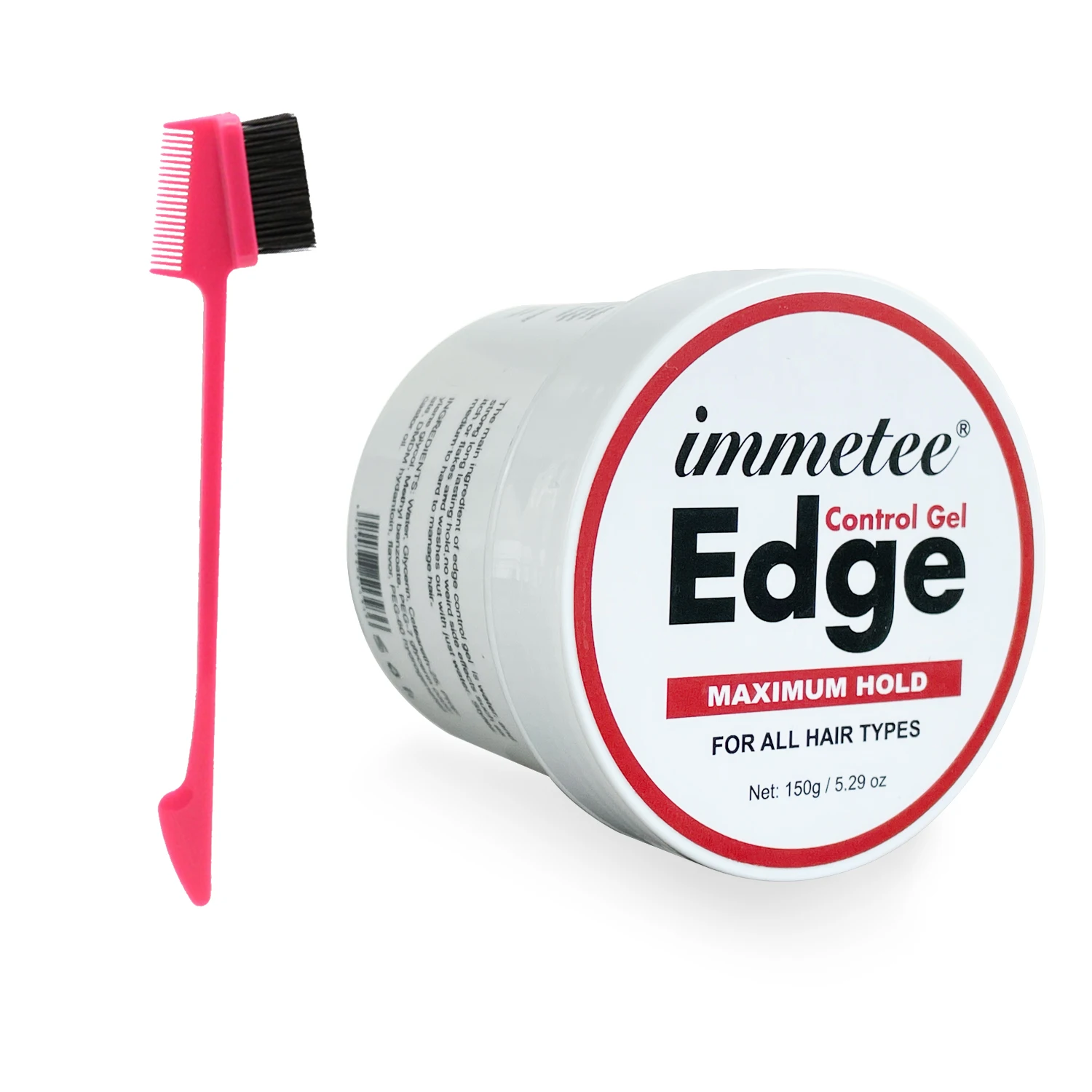 Edge Control Private Label Extreme Hold Water Based Strong Hold Broken Hair Custom Edge Control with logo