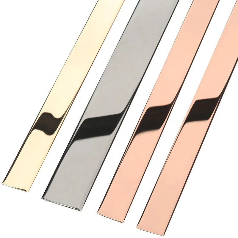 Foshan Factory Metal Flat Strip Flooring Accessories Aluminum Stair Nosing Wholesale Tile Trim Edge Protect
