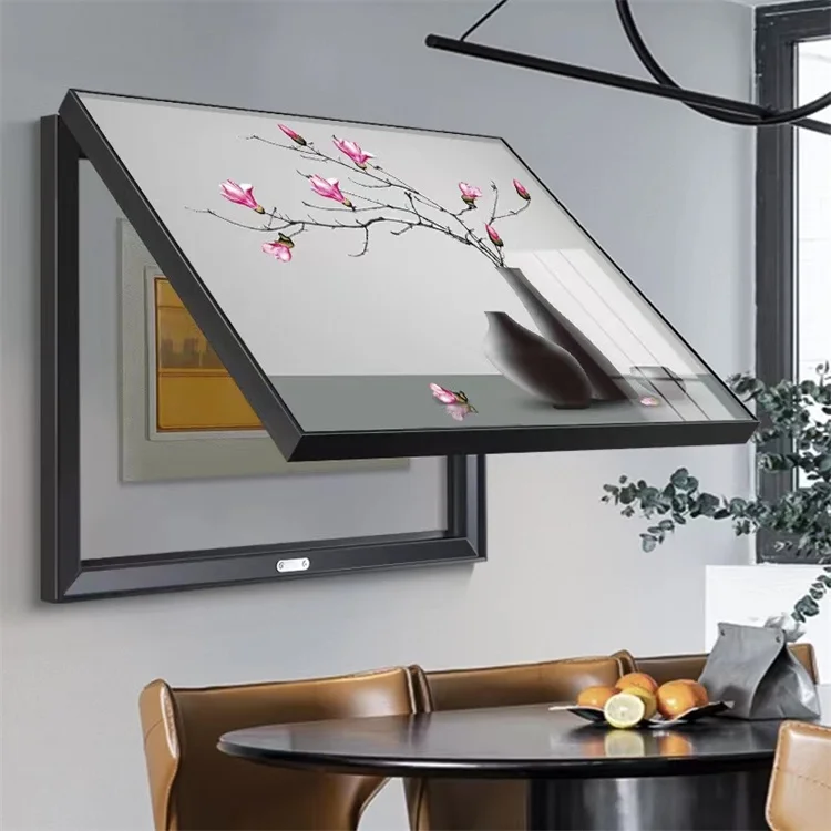 40*50 cm Electric Meter Box Decor Landscape Wall Art Decoration with PS Material Frame