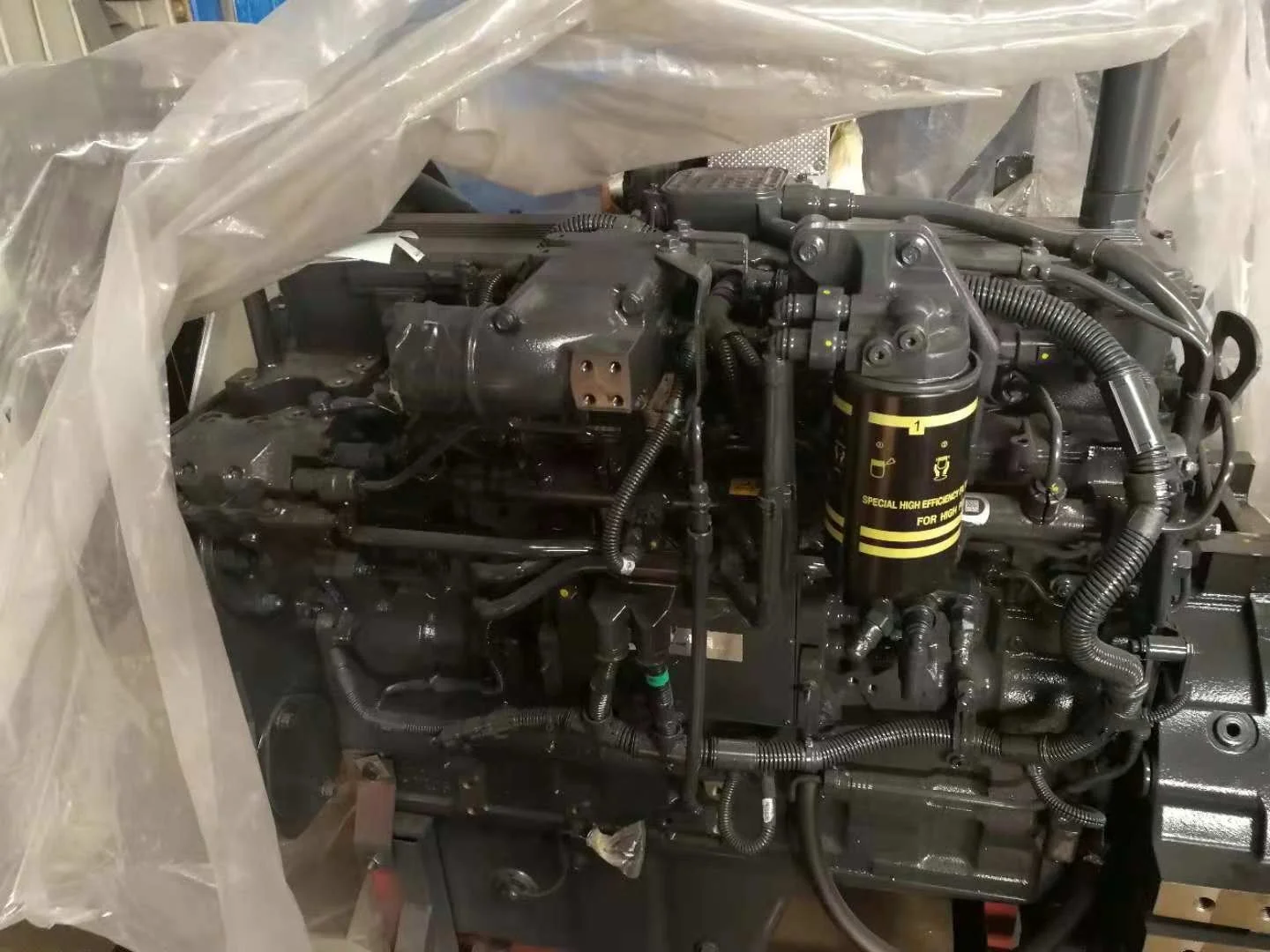  Huida натуральная и новый PC400-7 PC450-7 экскаватор дизельный двигатель Common Rail в