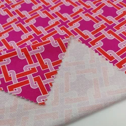Designer Printed 4 Way Stretch Nylon/spandex Jacquard Printed Fabric