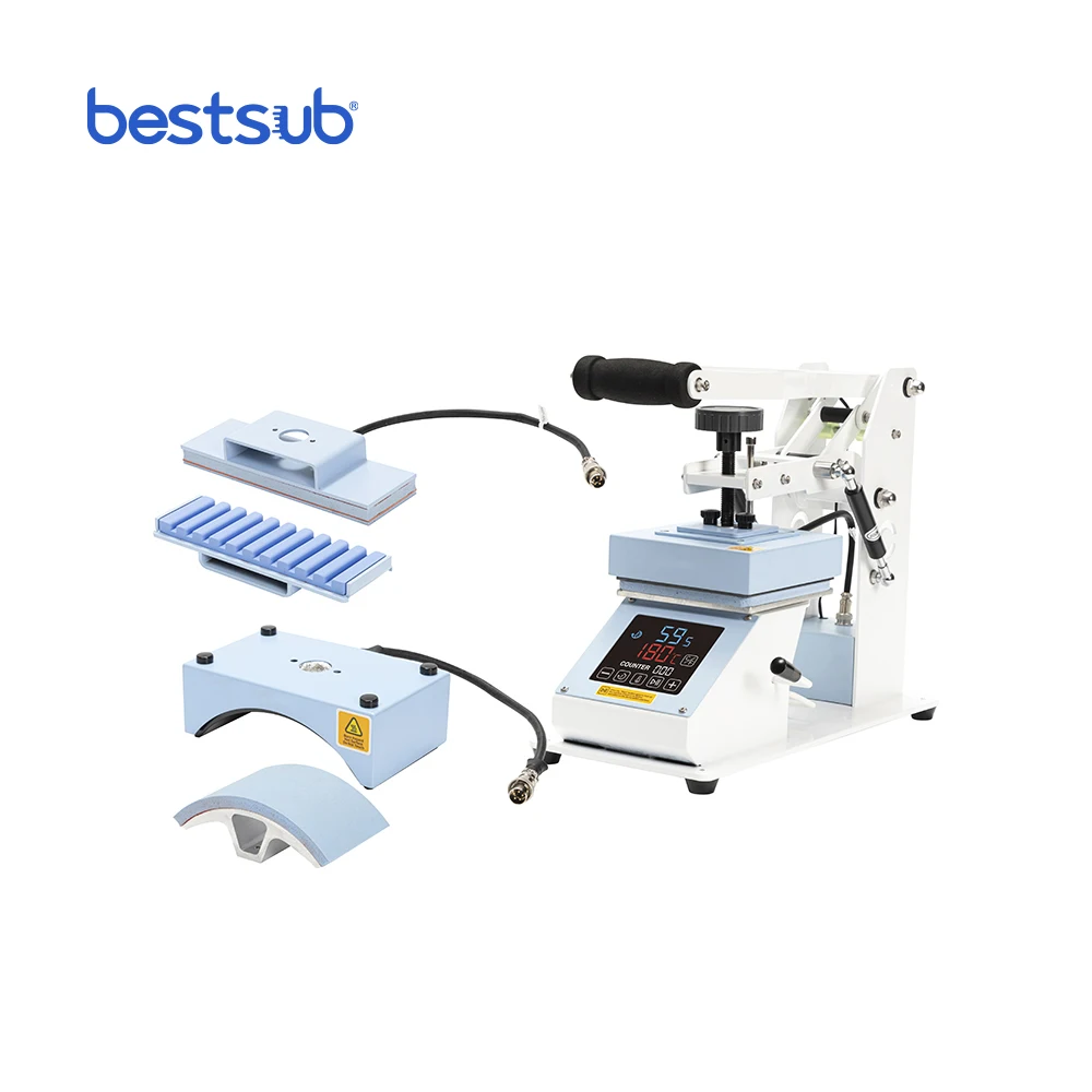 BestSub 3 in 1 Multifunctional Craft Hobby Heat Press Cap Pen Machine for Home Use with High Quality Engine Wholesale