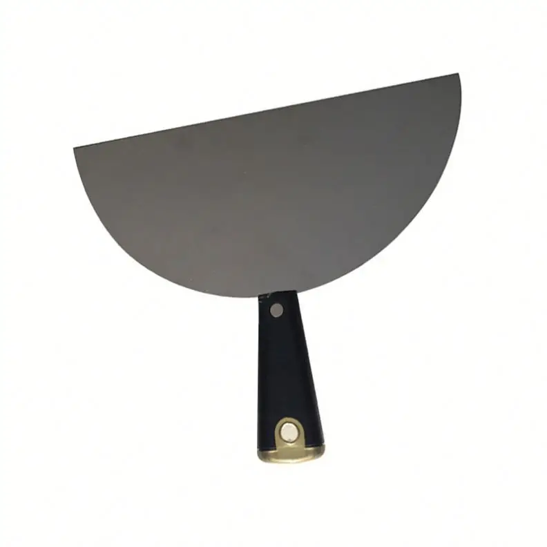 Drywall Taping Tools Mirror Polished Floor Scraper Putty Knife With Plastic Handle