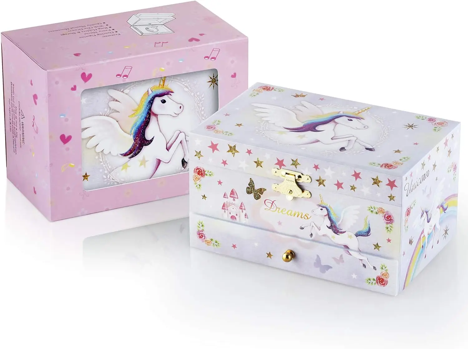 custom ballerina jewelry music box for birthday gift and cardboard music jewelry box girls musical jewelry box