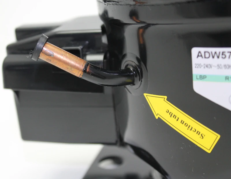 ADW57 refrigeration compressor  220-240v R134A 1/5HP for fridge