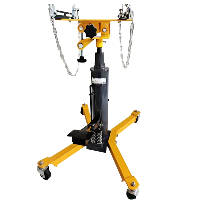 Factory Supply High Quality Telescopic Transmission Jack Car Lift Manually Stand Gearbox Lifter