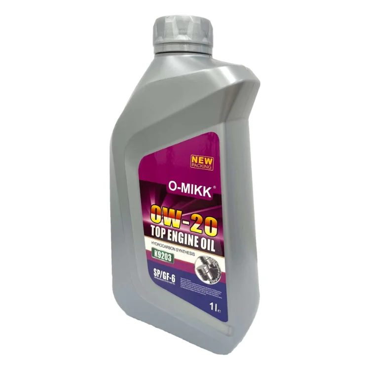 1L 0W20 High Quality and Performance lubricant oil anti-wear and rust mineral multigrade oil engine