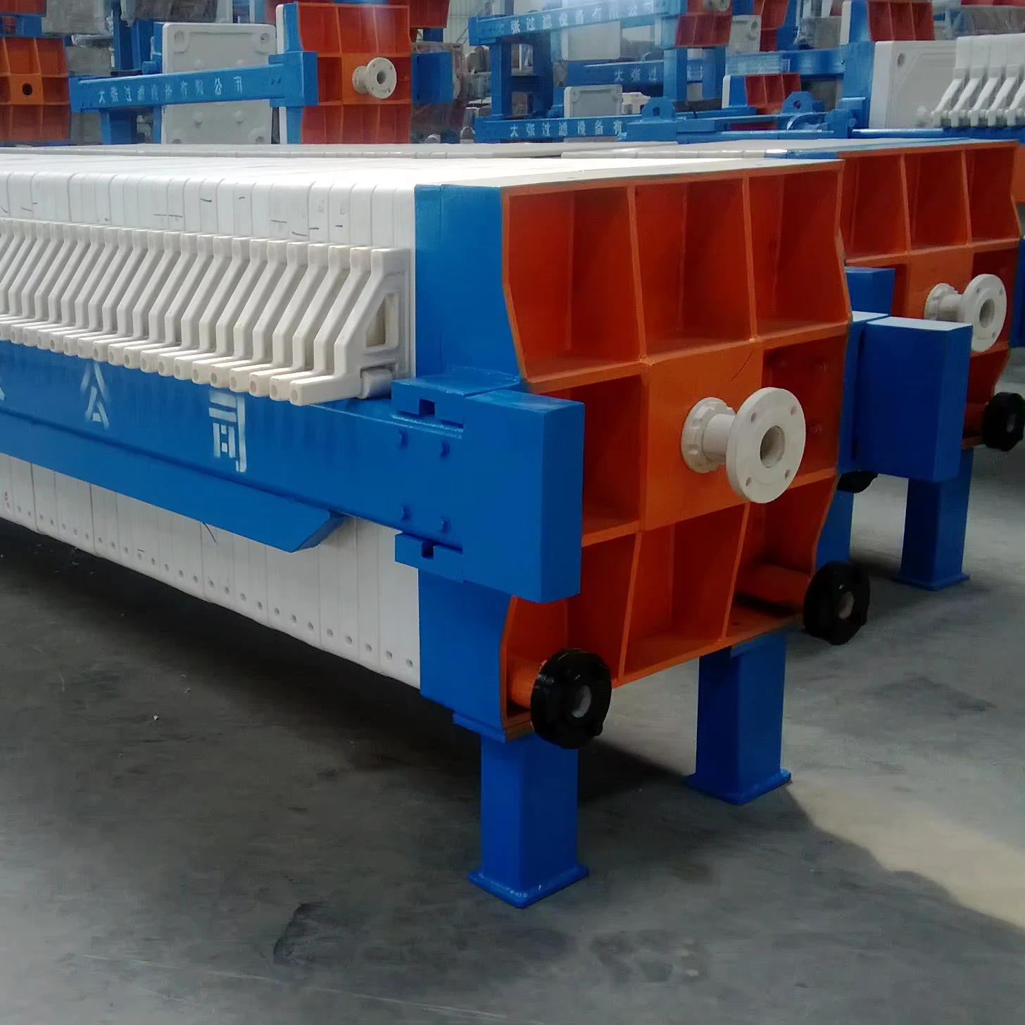 Гидравлический камерный фильтр-пресс для керамической фильтрации фарфора