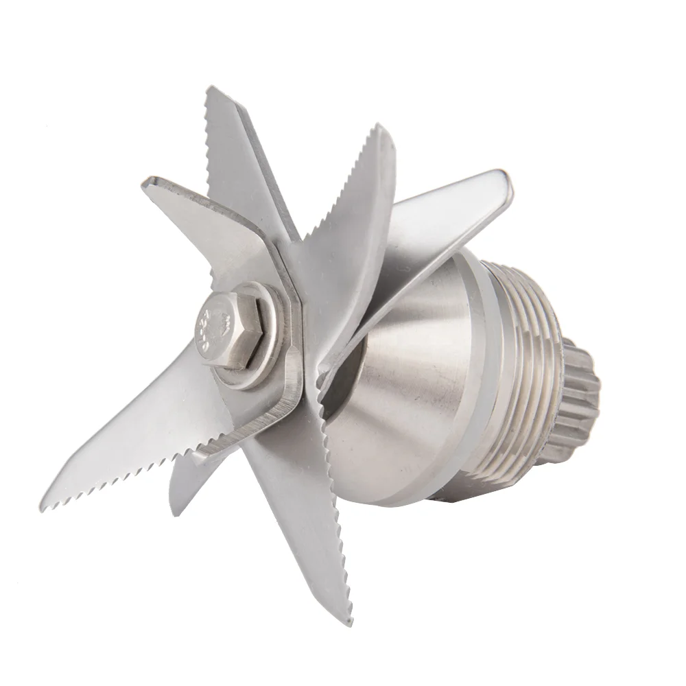 Электрический ручной блендер с 8 лезвиями из нержавеющей стали