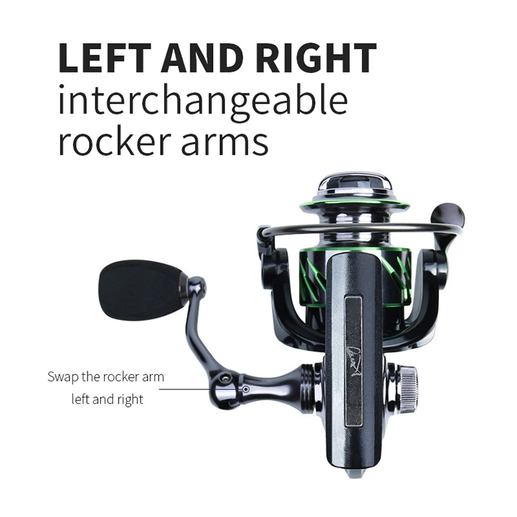 Carrete De Pesca Stainless Steel Metal Baitcasting Spool Sea Saltwater Rod Carp Fishing Reels Spinning Reels