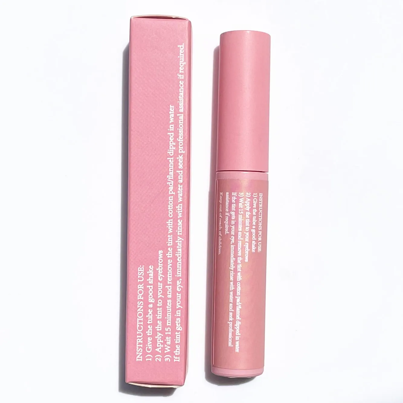 Instant Eyebrow Tint Long Lasting Best Eyebrow Eyelash Tint Gel Liquid Professional Eyebrow & Lash Dye Dye 1 Bottle /box Accept