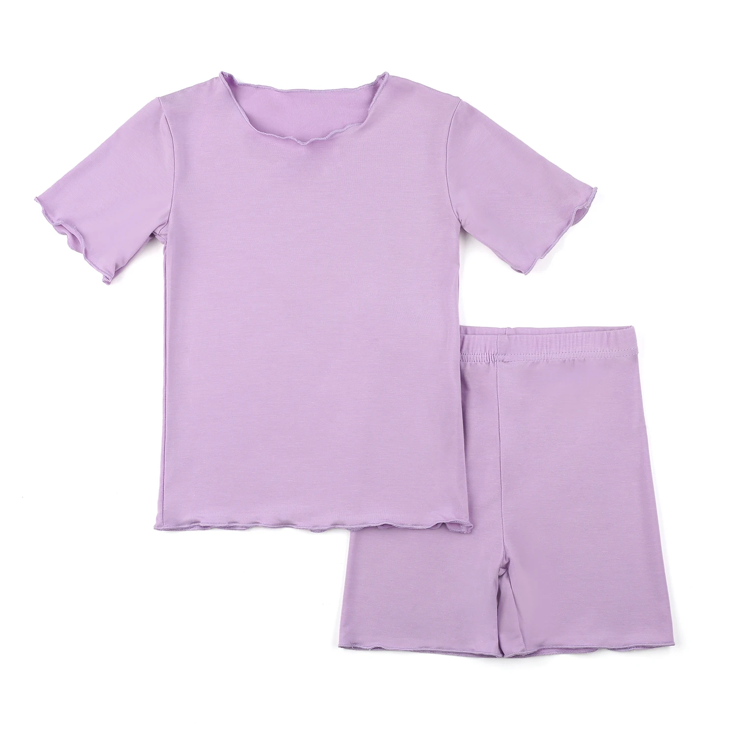 Wholesale Kids Girls Modal Pajamas NO MOQ Cheap Toddler Comfortable Sleepwear