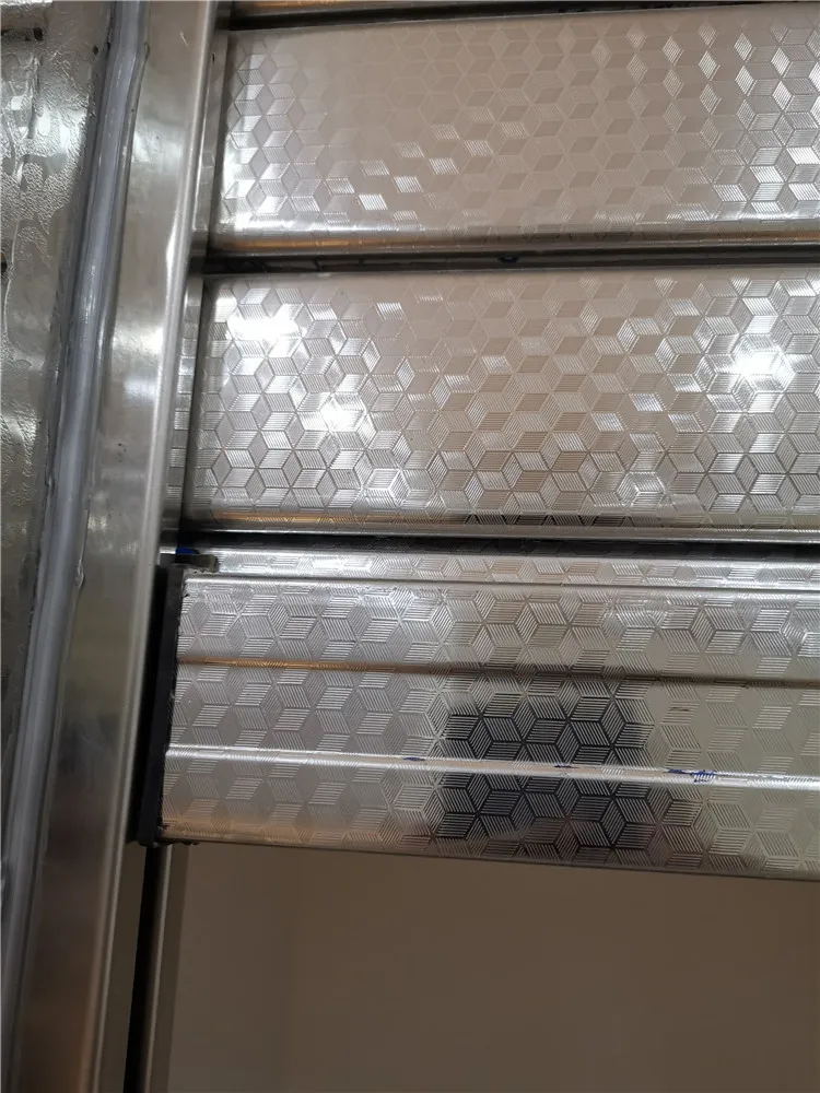 
High Speed Door Interior Hurricane Windproof Isolation Stainless Steel Roller Shutter Doors 