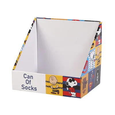 FTS wholesale customize cardboard counter display box stand
