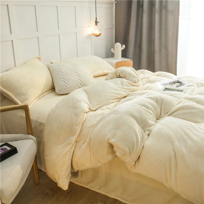 Кровати всех размеров, постельное белье для спальни, фланелевые комплекты пододеяльников