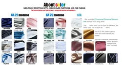 heavy satin Italian Silk 100% Mulberry Silk 6A charmeuse organic silk fabric for dress