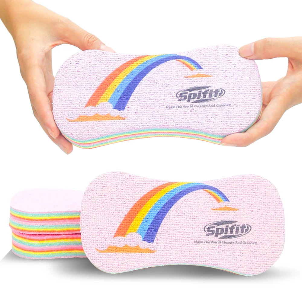 Spifit PVA Microfiber Sponge Terry Cloth Car Cleaning Sponge for Household Kitchen