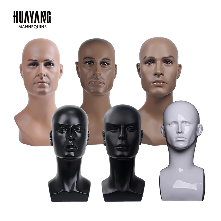 NOAHSIR Men Mannequin Male Head