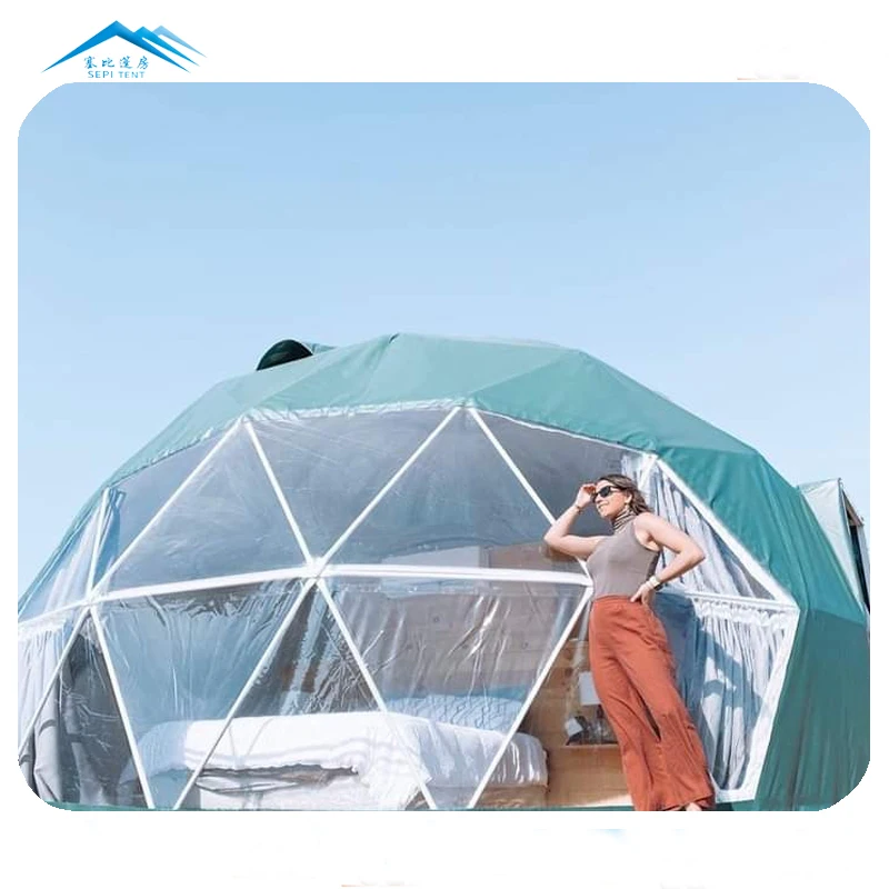 Лидер продаж горный лагерь igloo со стальной рамой экологичный кемпинг японская купольная палатка