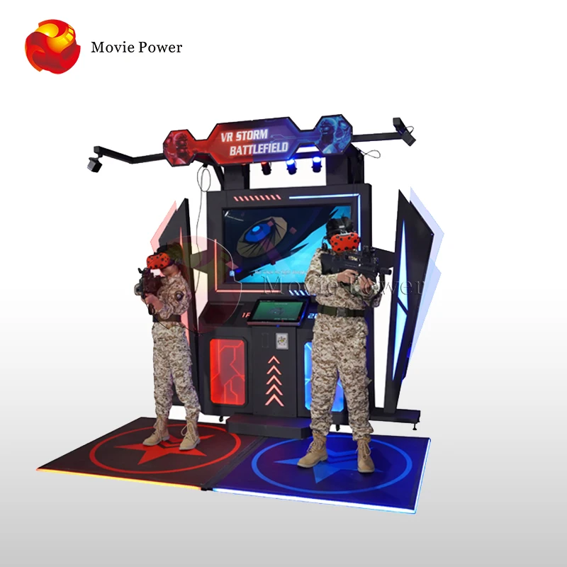  Кинотеатр Power парк аттракционов VR Cs спортивная игра монетная 360 градусов VR-машина бесконечный боевой симулятор 2