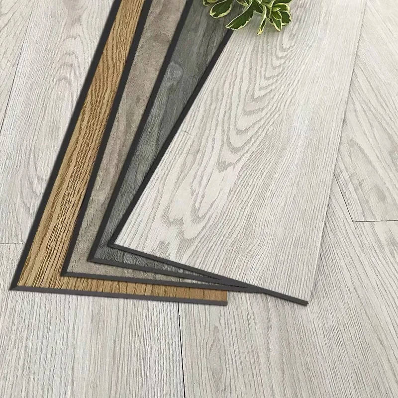 
American Wholesale 2mm Thick Rigid Click PVC Vinyl flooring with IXPE Foam 