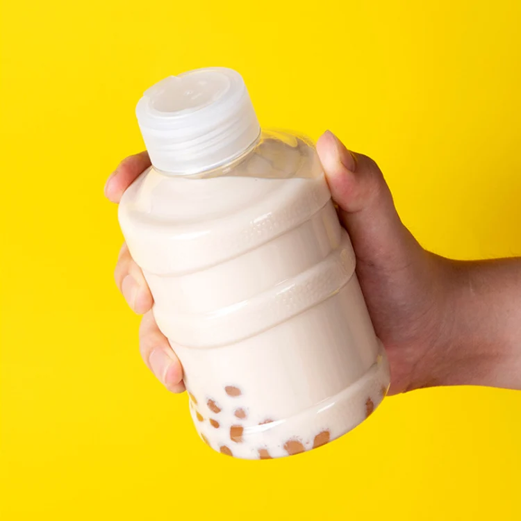 Mini Bucket Plastic Water Bottle Bpa Free Simple Personality Cross Body Kettle Cute Bear High Capacity Drinking Cups