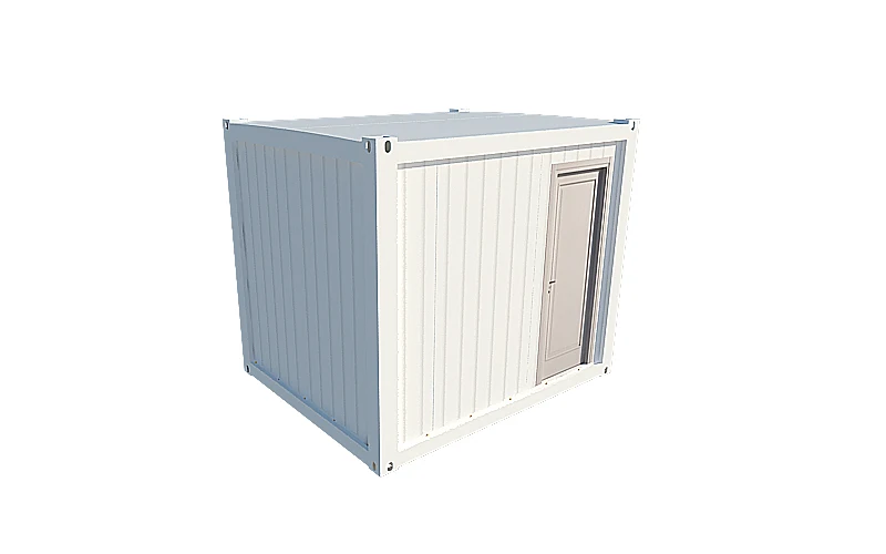 3m Width Steel Structural Flat Pack 10ft Container House For Bedroom