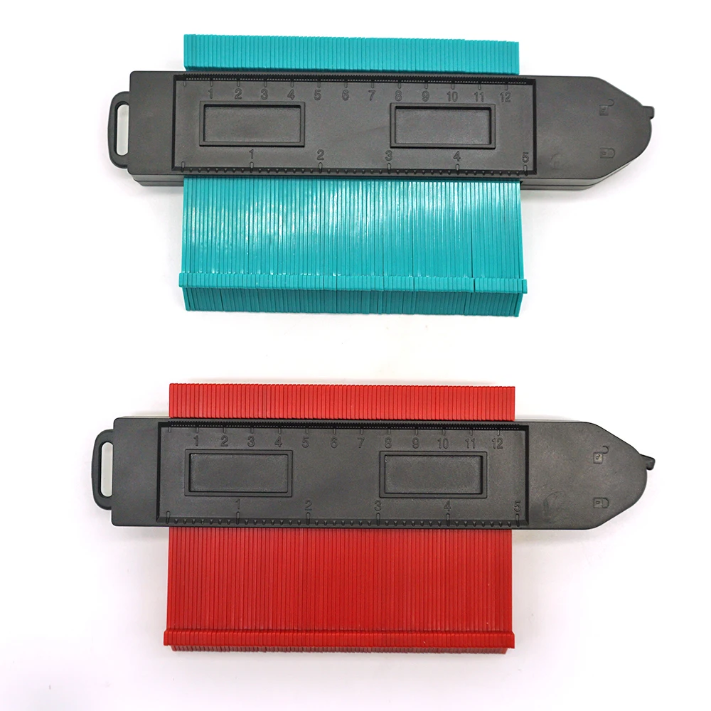 
2021 New Generation Durable ABS material 5 Inch with Lock Plastic Contour Gauge 