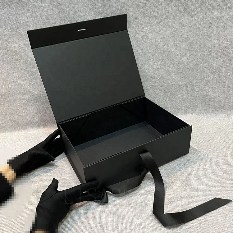 Luxury dark black mens underwear packaging boxes design