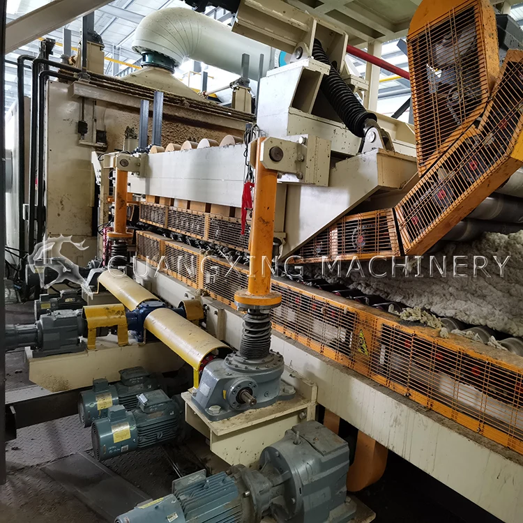 Fully Automatic Equipment Mineral Rock Basalt Fiber Board Machine Stone Wool Production Line