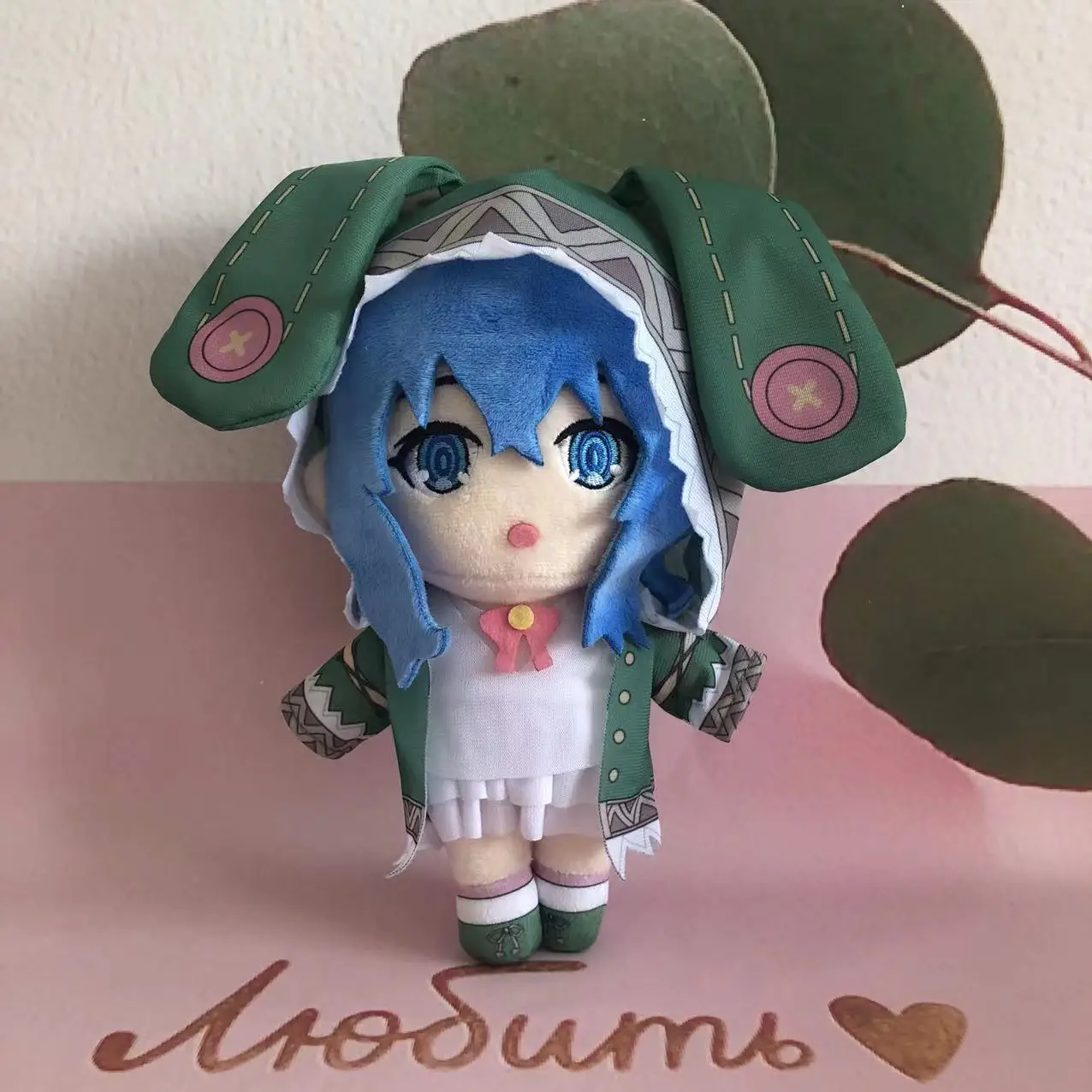 20 см аниме свидание живые плюшевые игрушки и кукла Tokisaki Kurumi косплей японский мультфильм модель плюшевая