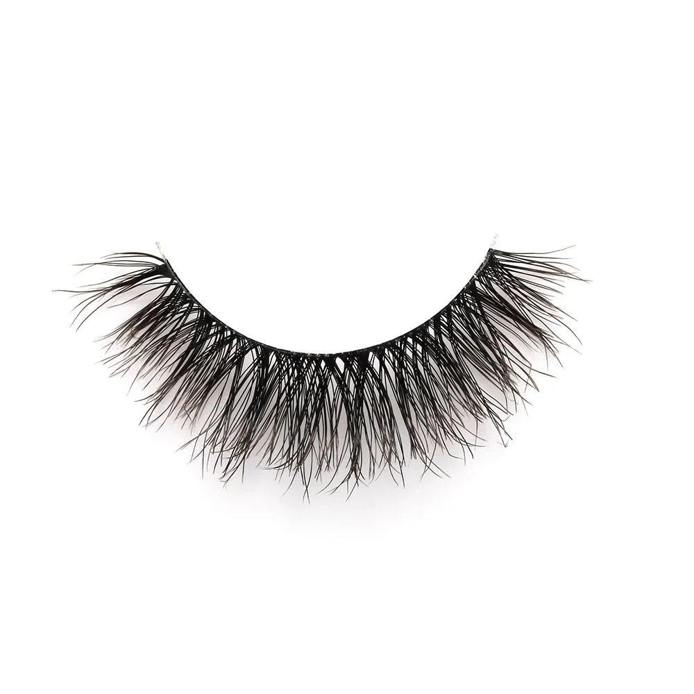Lashes Wholesale Hollow Fiber Weightless strip eyelashes Much soft material comfortable to wear 3D effect Strip Eyelashes