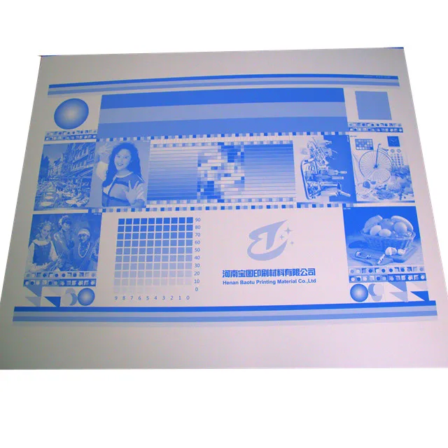 Positive ctcp printing plate UVCTP plate