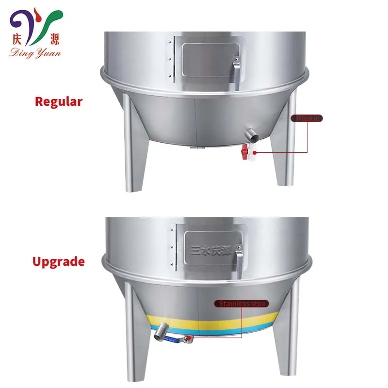 Chinese-Style Stainless Steel Commercial LPG  Roast Chicken Oven Machine