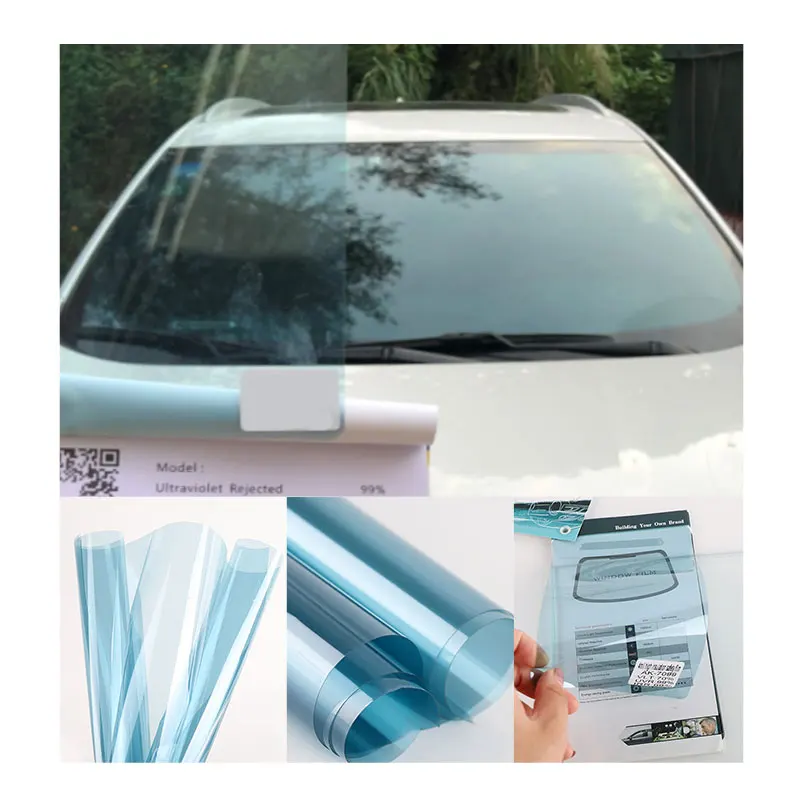 4 Mil Security Window Clear Safety Film 1.52*30m Roll for reduce the damage
