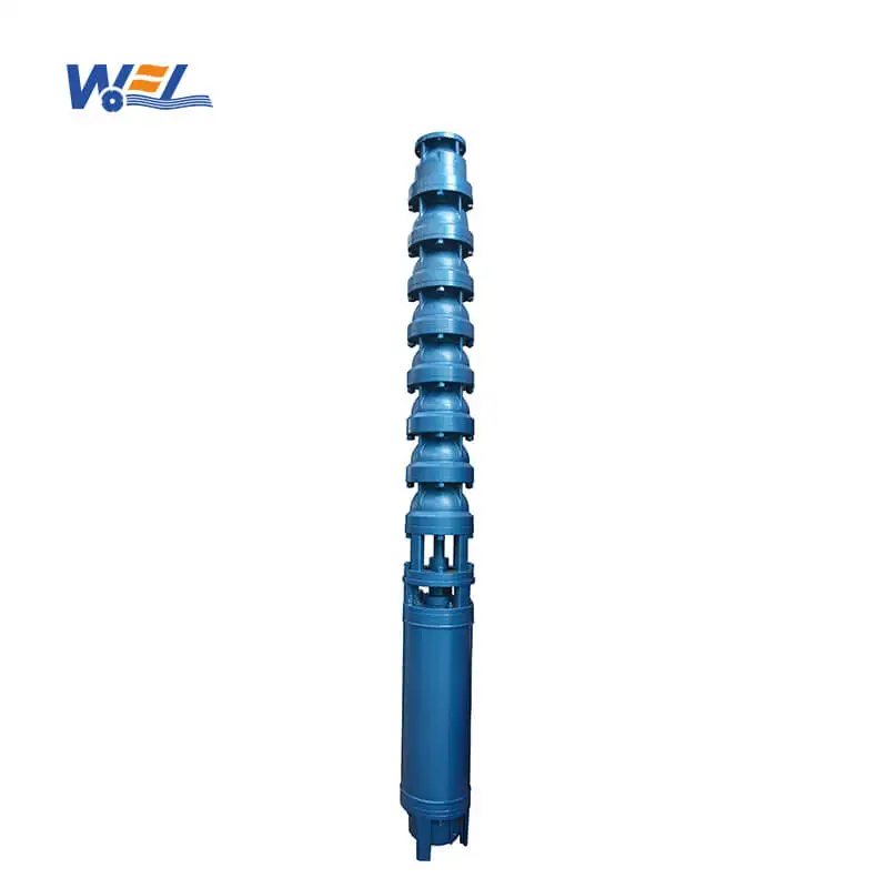 Best price vertical 100 meter head borehole irrigation deep well water pump submersible pump making machine