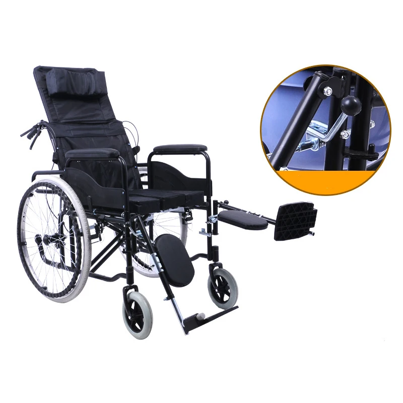 Hospital Automatic Loading Stretcher Wheelchair Folding Ambulance manual wheelchair