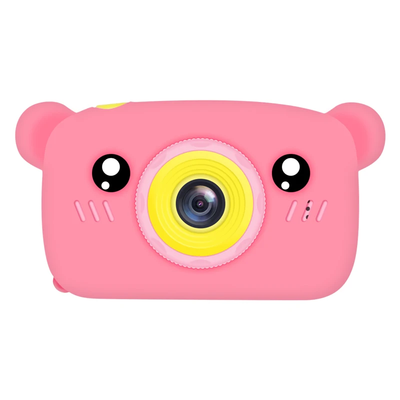 Factory Wholesale 2.0 Inch Ips Color Screen Mini Kids Digital Video Cam 20mp 1080p Cartoon Digital Camera