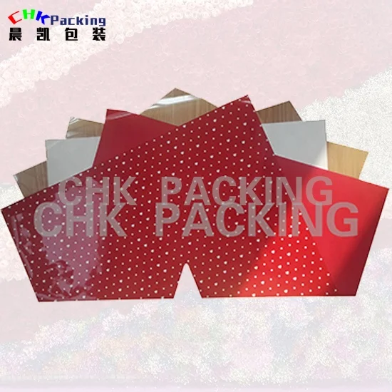 CHK packing bouquet sheets glosy wrapping flower oxford paper materials ready floral sleeves