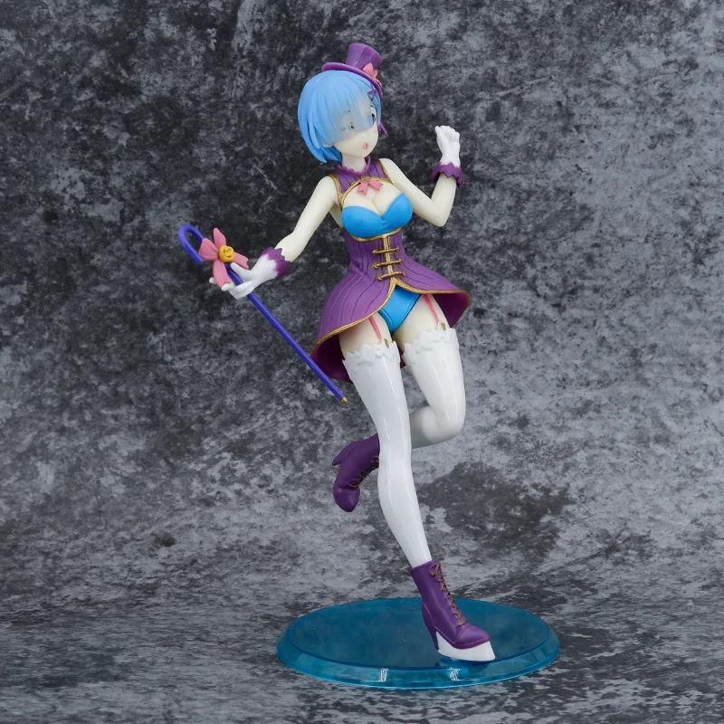 Different world life from scratch Rem Magician Rem Swimsuit box hand model  anime action figure