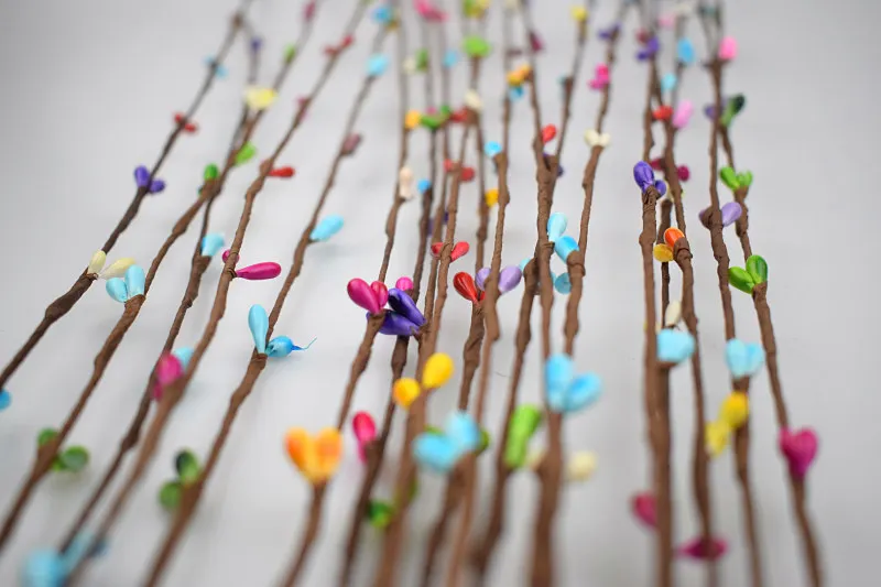 
1pc 40cm Artificial Wreath Small Berry Rattan Flower Garland Material DIY Craft Headband Decor Accessories 