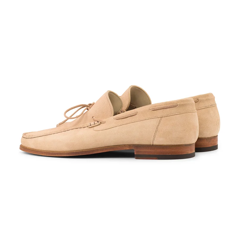 High quality suede leather moccasins shoes for men slip on driving loafers