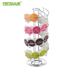 Wholesale Multifunction Dolce Gusto Metal Pod Rotating Coffee Capsule Holder