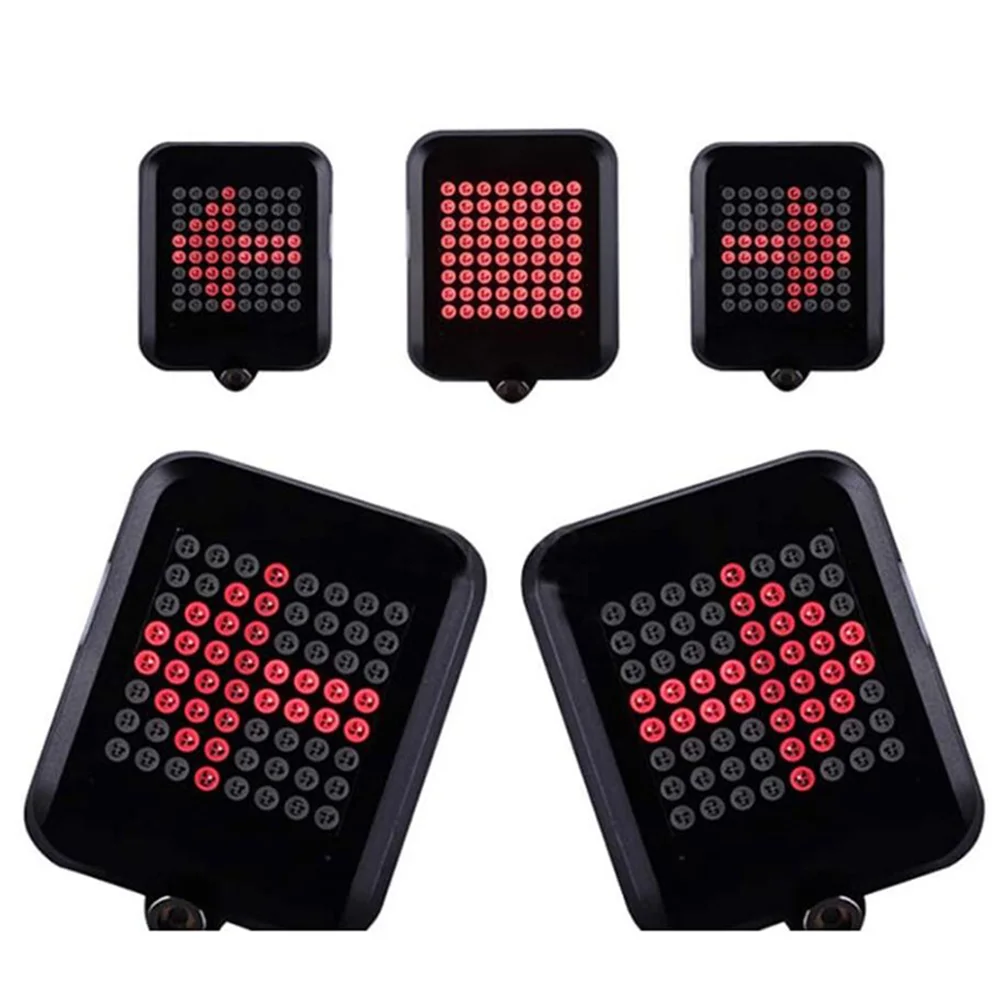 USB Rechargeable Rear Light Bicycle Flashlight Waterproof 100 Lumens 7 Modes Bike Accessories luces bicicleta