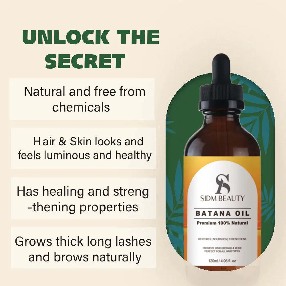 MEDIS 100% Organic Batana Oil for Promotes Hair Wellness And Growth for Men & Women Enhances Hair & Skin Radiance