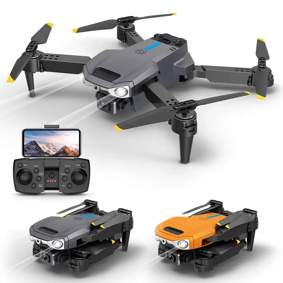 E90 mini smart Drone Radio Control RC Quadcopter Helicopter for Beginners camera drone VS E88 Toys