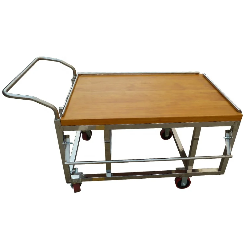 OEM Convenient Stainless Steel Trolley workshop trolley hand steel trolleys